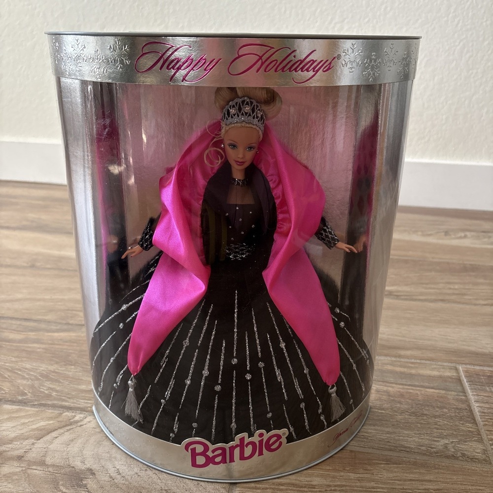 Barbie Doll Mint Condition Happy Holidays‎ Special Edition Rare Box Error